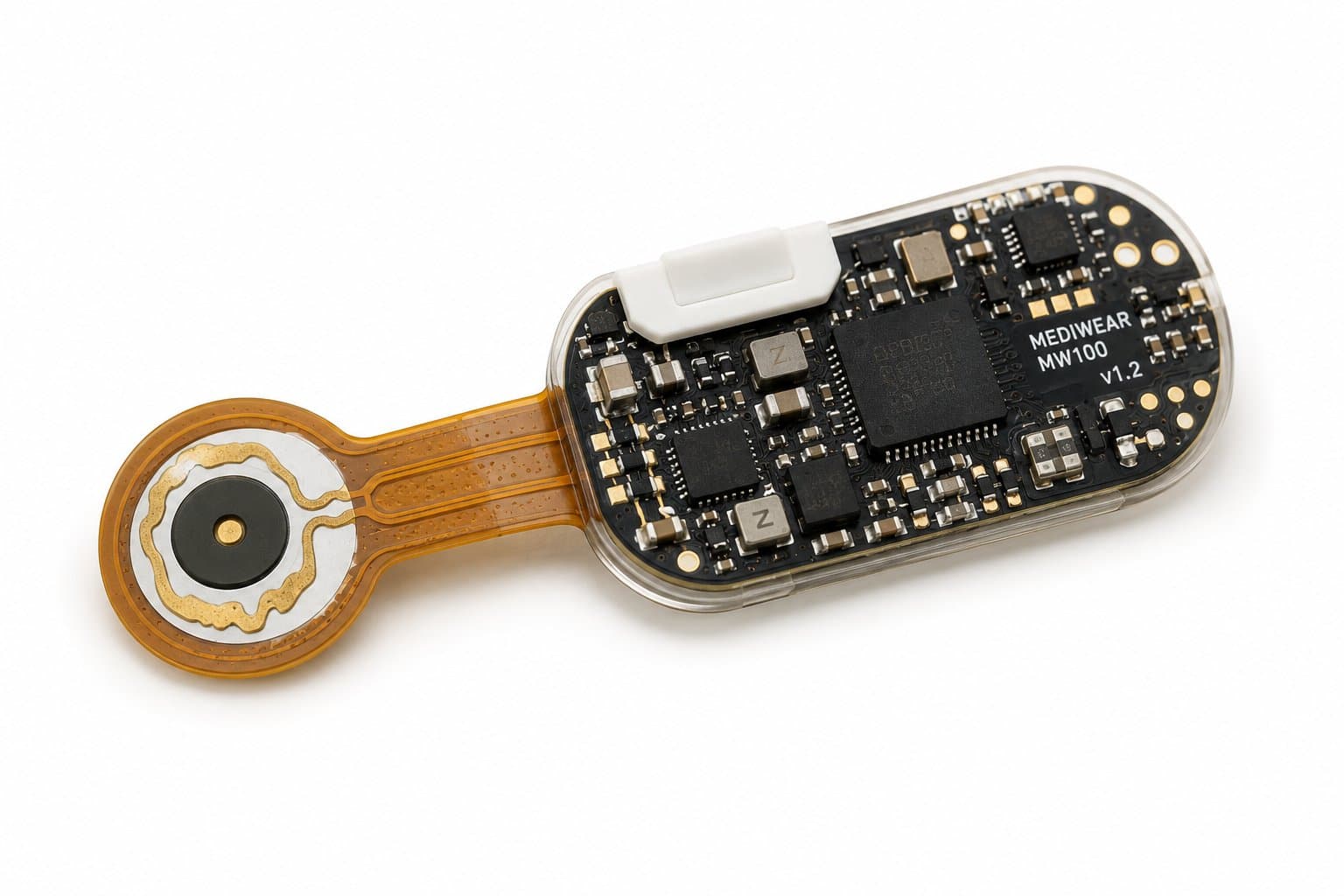 Precision miniaturized boards for health monitoring.