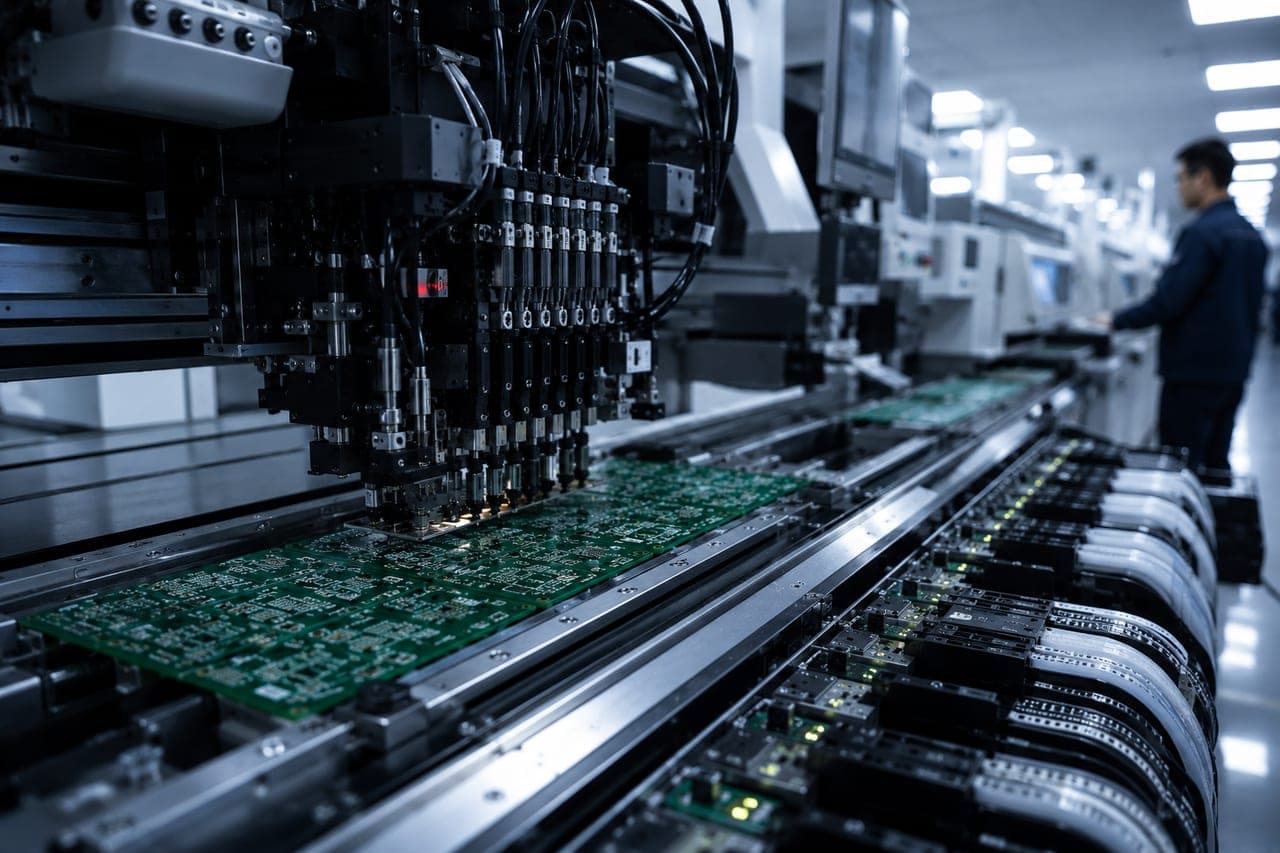 SMT assembly process for turnkey PCBA manufacturing