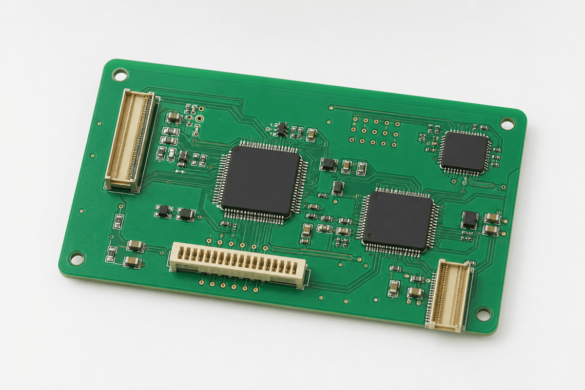 Assembled PCBA board for custom electronics manufacturing