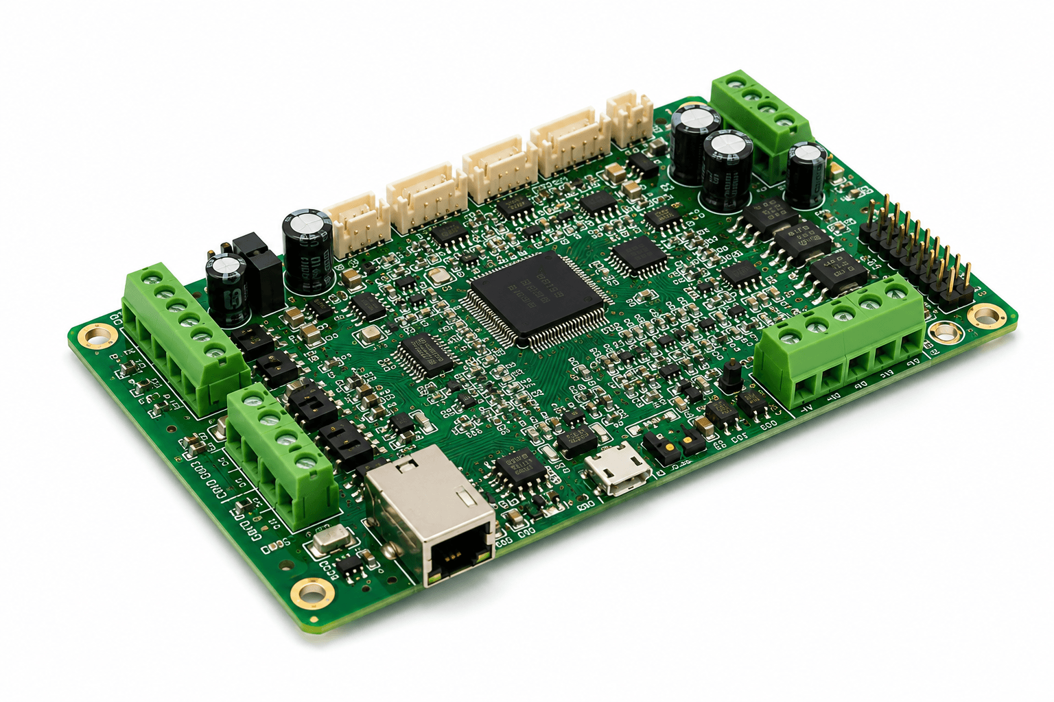 Terminal & connector assembly with populated circuit-board components, photograph 29