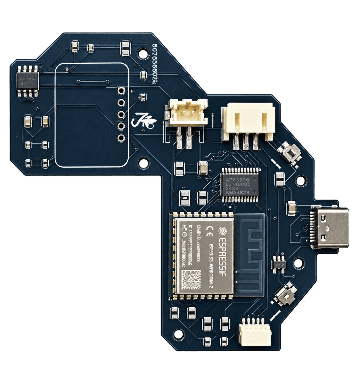 Compact module assembly with populated circuit-board components, photograph 42
